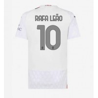 AC Milan Rafael Leao #10 Bortatröja Kvinnor 2023-24 Korta ärmar